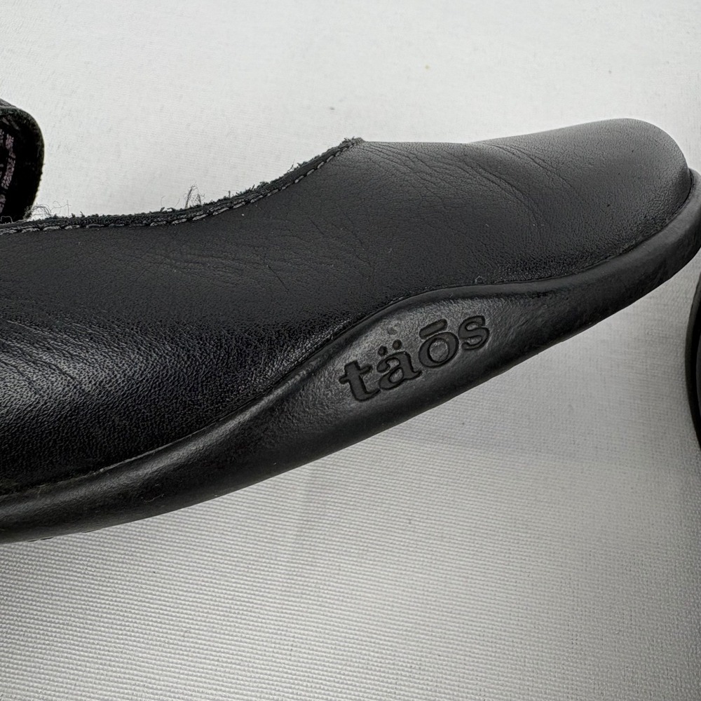 Taos Womens Mary Jane Ta Dah Shoes Size 40 EU/9 US Black Comfort Leather Casual - Picture 12 of 17
